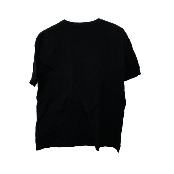 HEXi Mens T Shirt Crew Neck Graphic T-Shirt Black Size Large - Picture 3 of 5